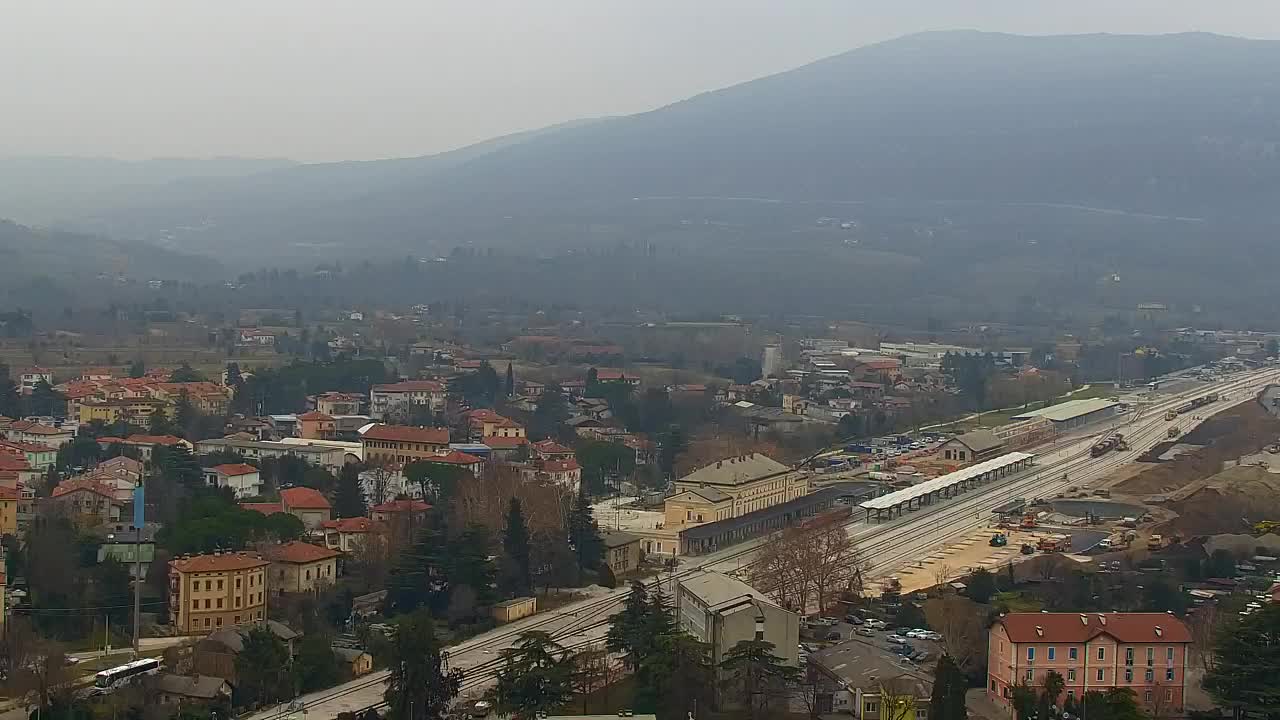 Nova Gorica in Gorica: Čudovit Razgled iz Frančiškanskega Samostana Kostanjevica