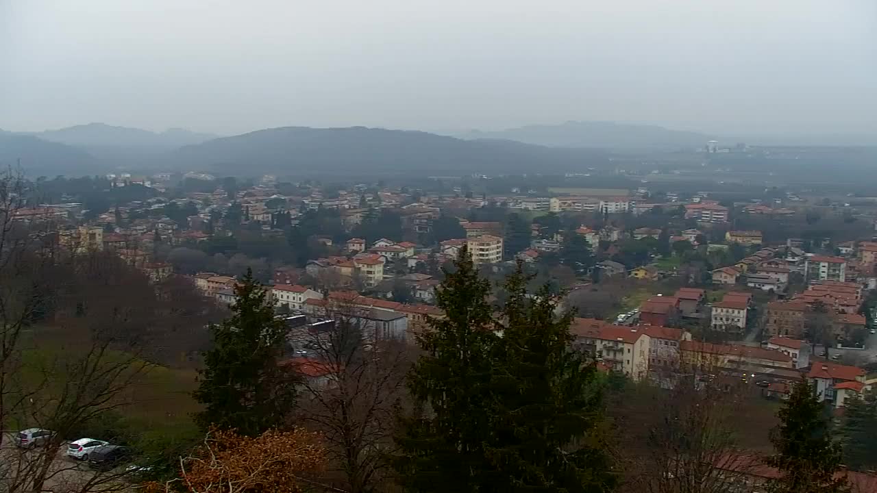 Nova Gorica in Gorica: Čudovit Razgled iz Frančiškanskega Samostana Kostanjevica