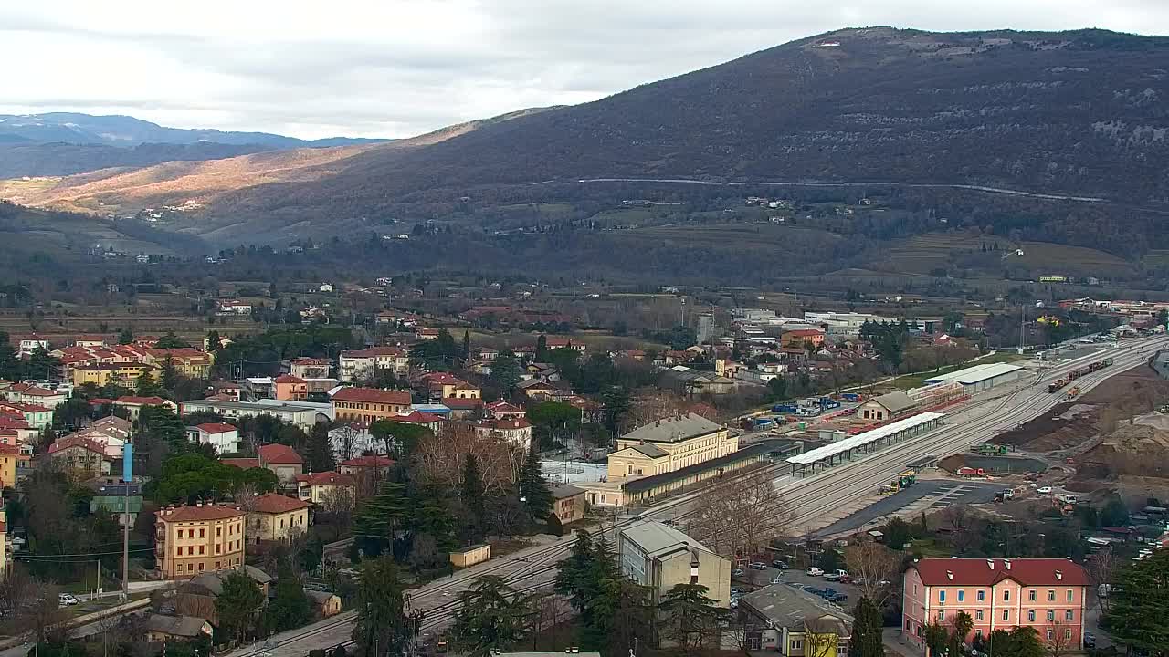 Nova Gorica in Gorica: Čudovit Razgled iz Frančiškanskega Samostana Kostanjevica