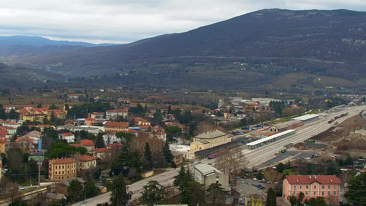 Nova Gorica in Gorica: Čudovit Razgled iz Frančiškanskega Samostana Kostanjevica