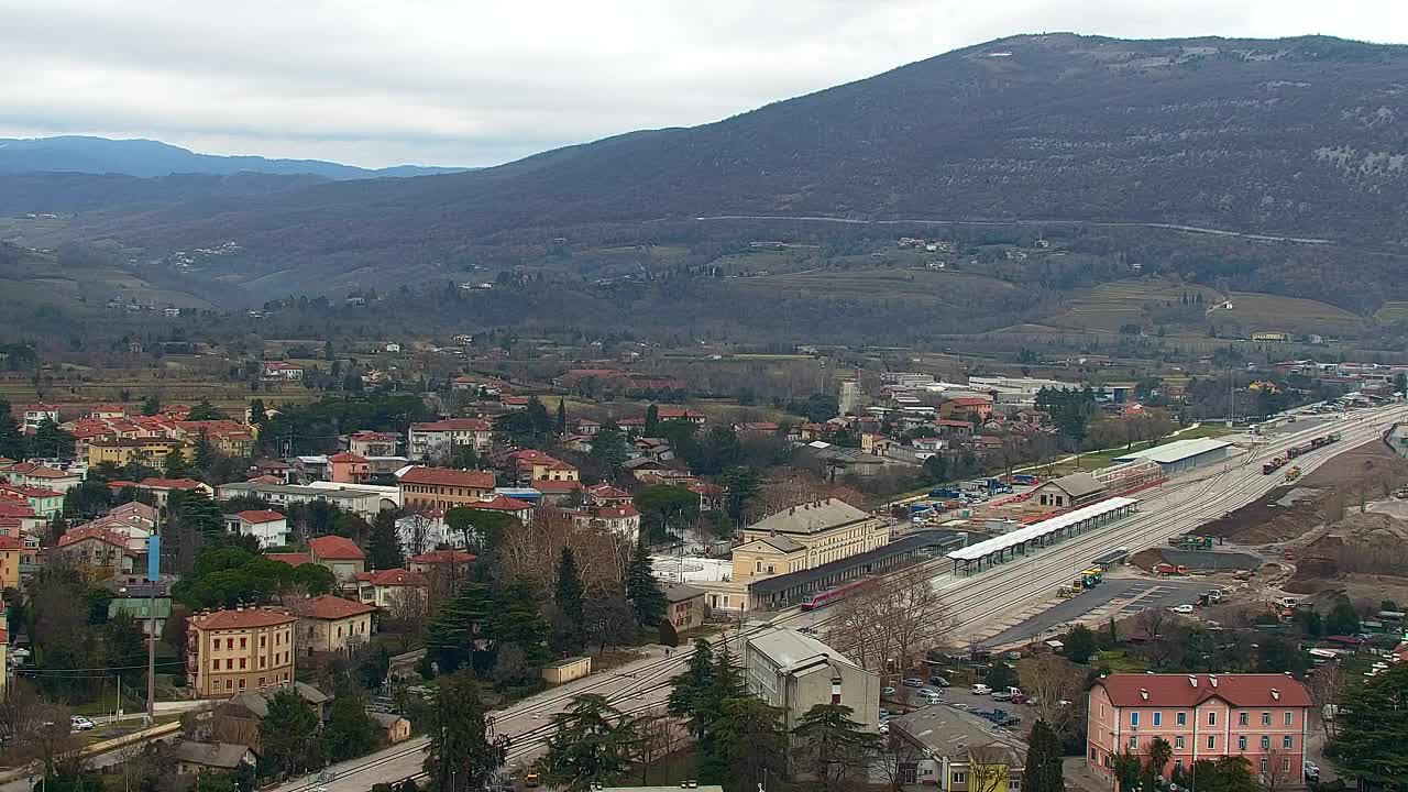 Nova Gorica in Gorica: Čudovit Razgled iz Frančiškanskega Samostana Kostanjevica