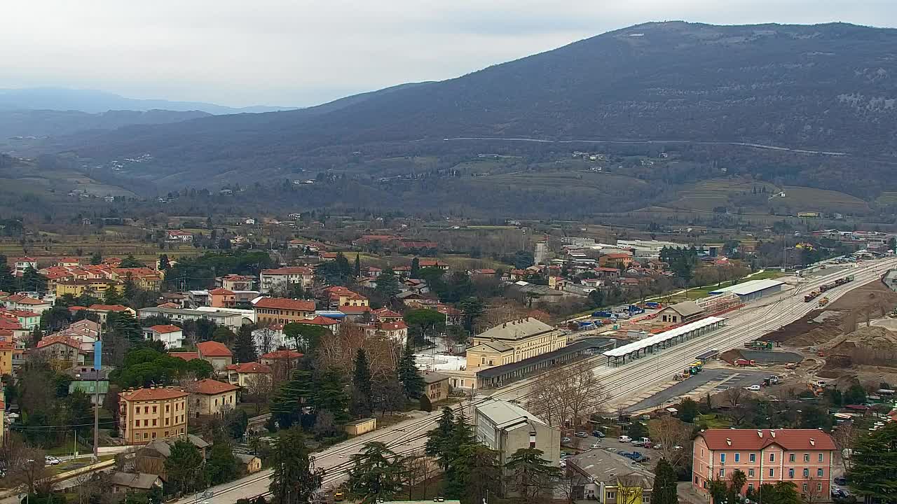 Nova Gorica in Gorica: Čudovit Razgled iz Frančiškanskega Samostana Kostanjevica