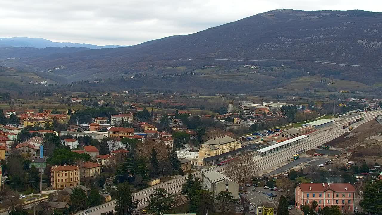 Nova Gorica et Gorizia : Vue Imprenable depuis le Monastère Franciscain de Kostanjevica