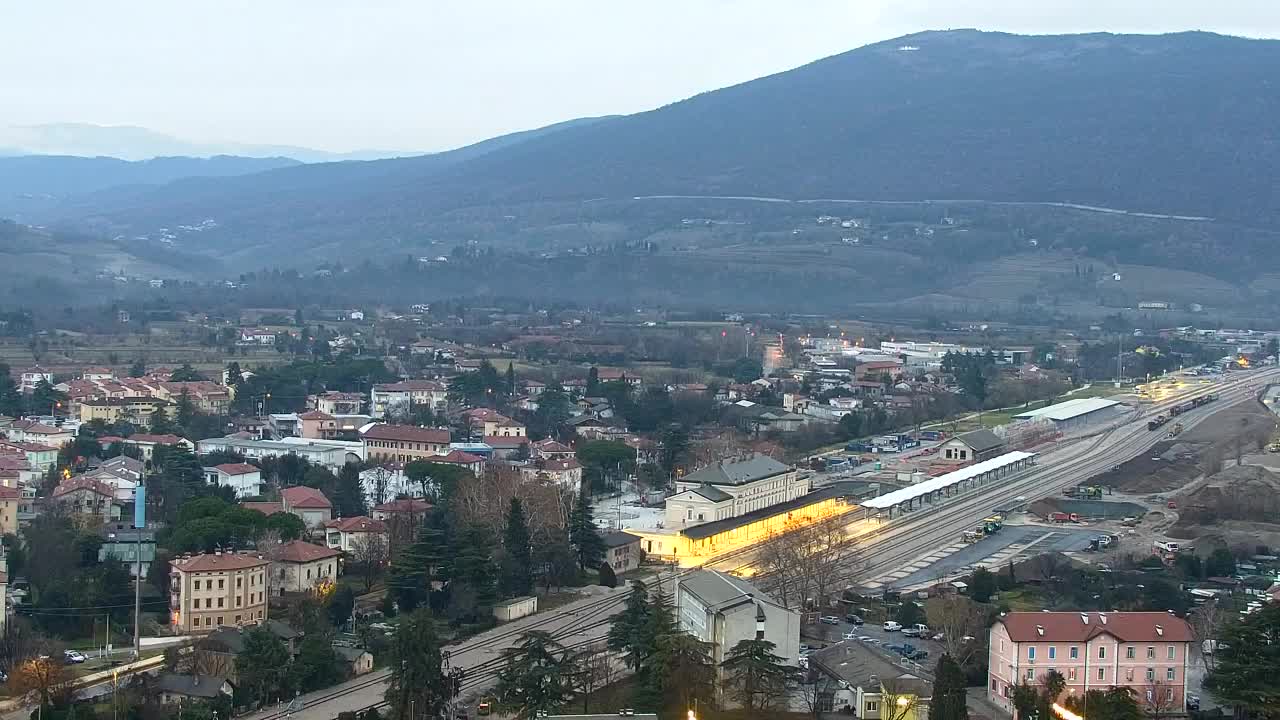 Nova Gorica et Gorizia : Vue Imprenable depuis le Monastère Franciscain de Kostanjevica