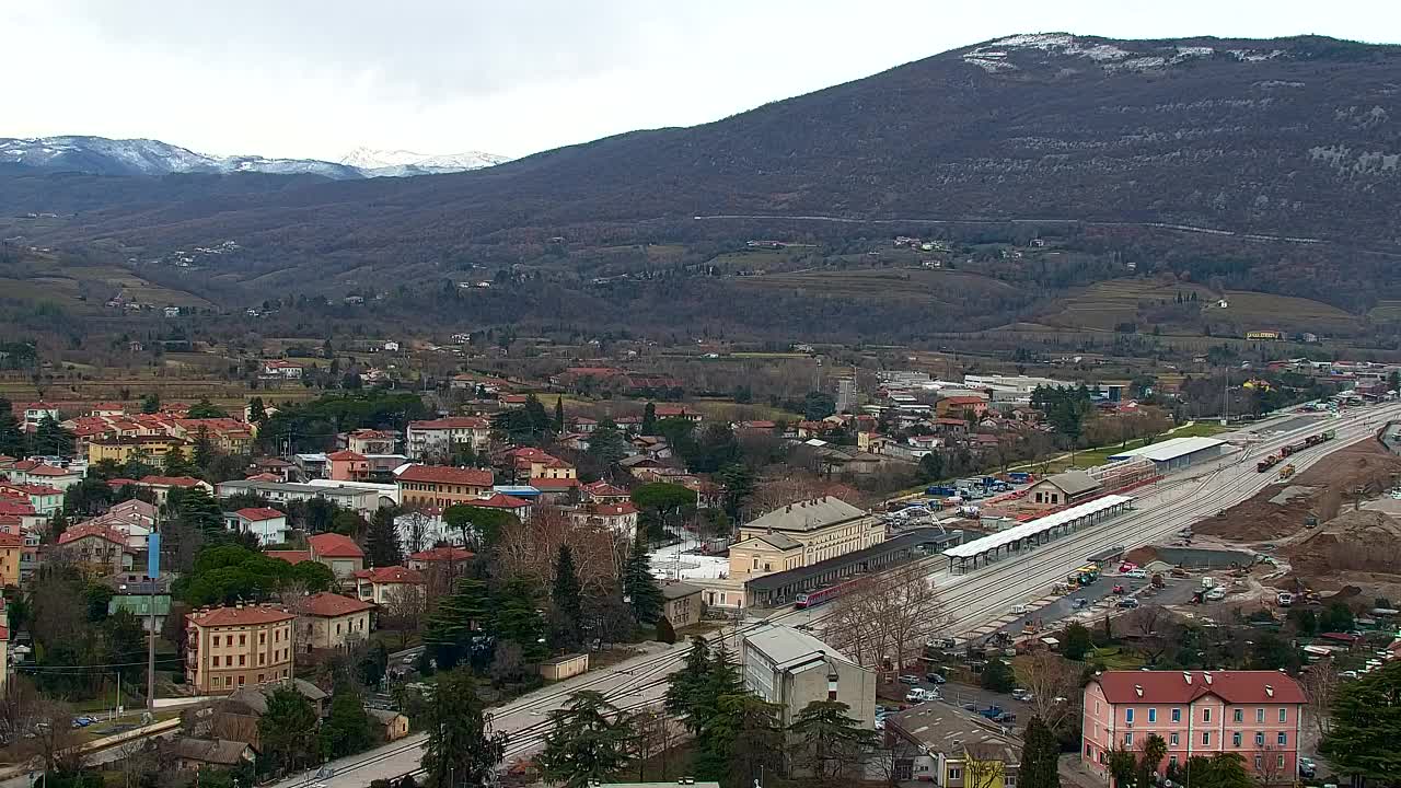 Nova Gorica in Gorica: Čudovit Razgled iz Frančiškanskega Samostana Kostanjevica