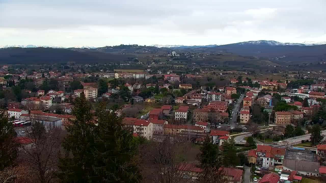 Nova Gorica in Gorica: Čudovit Razgled iz Frančiškanskega Samostana Kostanjevica