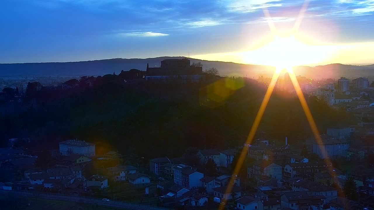 Nova Gorica et Gorizia : Vue Imprenable depuis le Monastère Franciscain de Kostanjevica