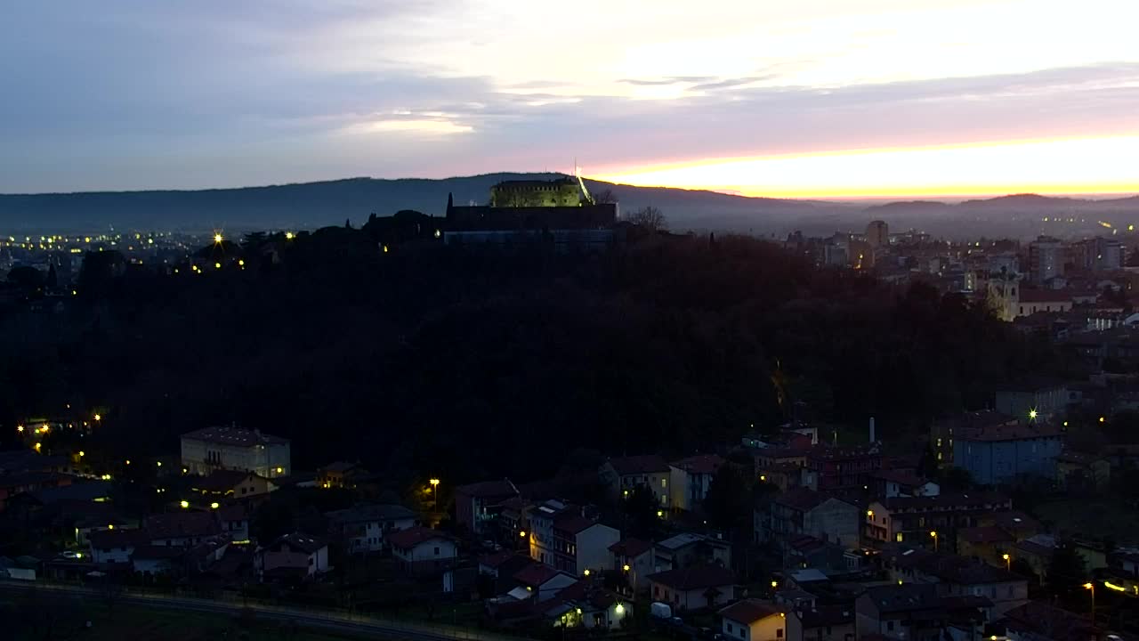 Nova Gorica und Görz: Atemberaubende Aussicht vom Franziskanerkloster Kostanjevica