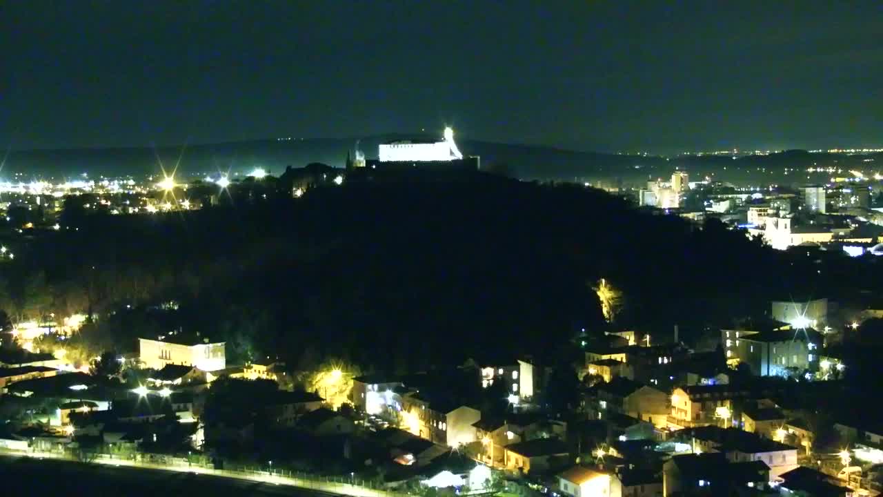 Nova Gorica y Gorizia: Impresionantes Vistas desde el Monasterio Franciscano de Kostanjevica