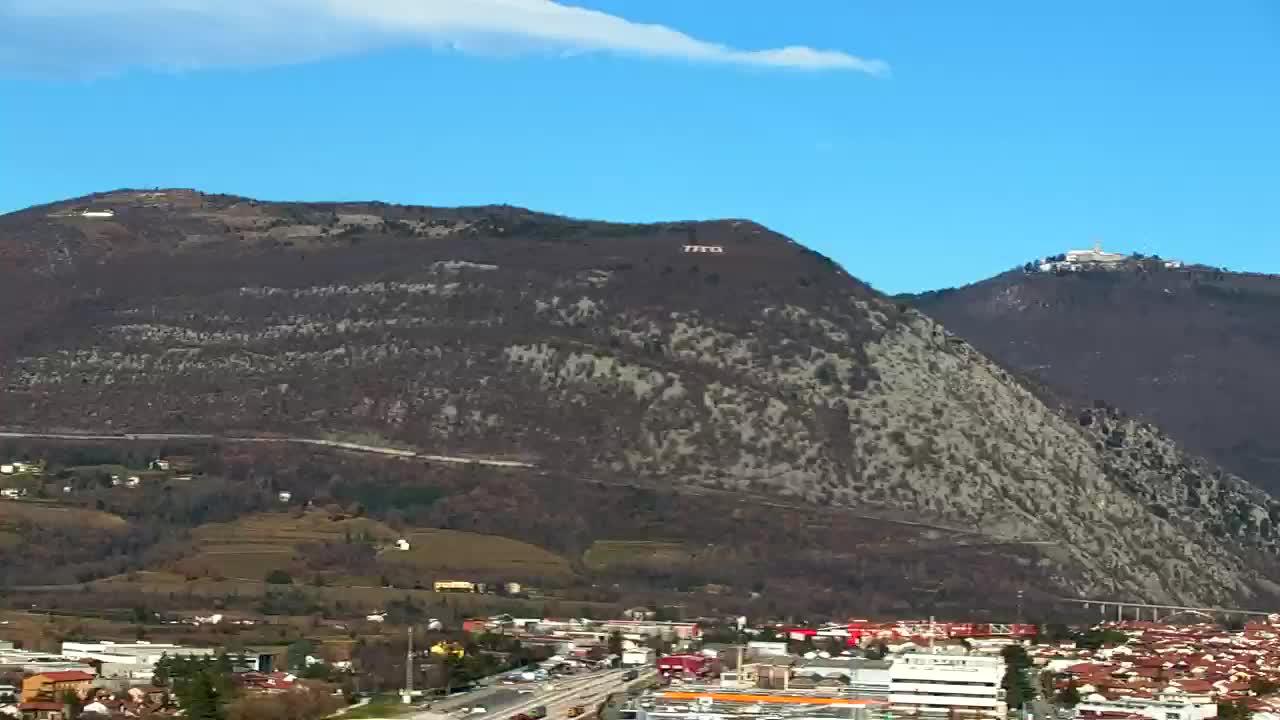 Nova Gorica et Gorizia : Vue Imprenable depuis le Monastère Franciscain de Kostanjevica