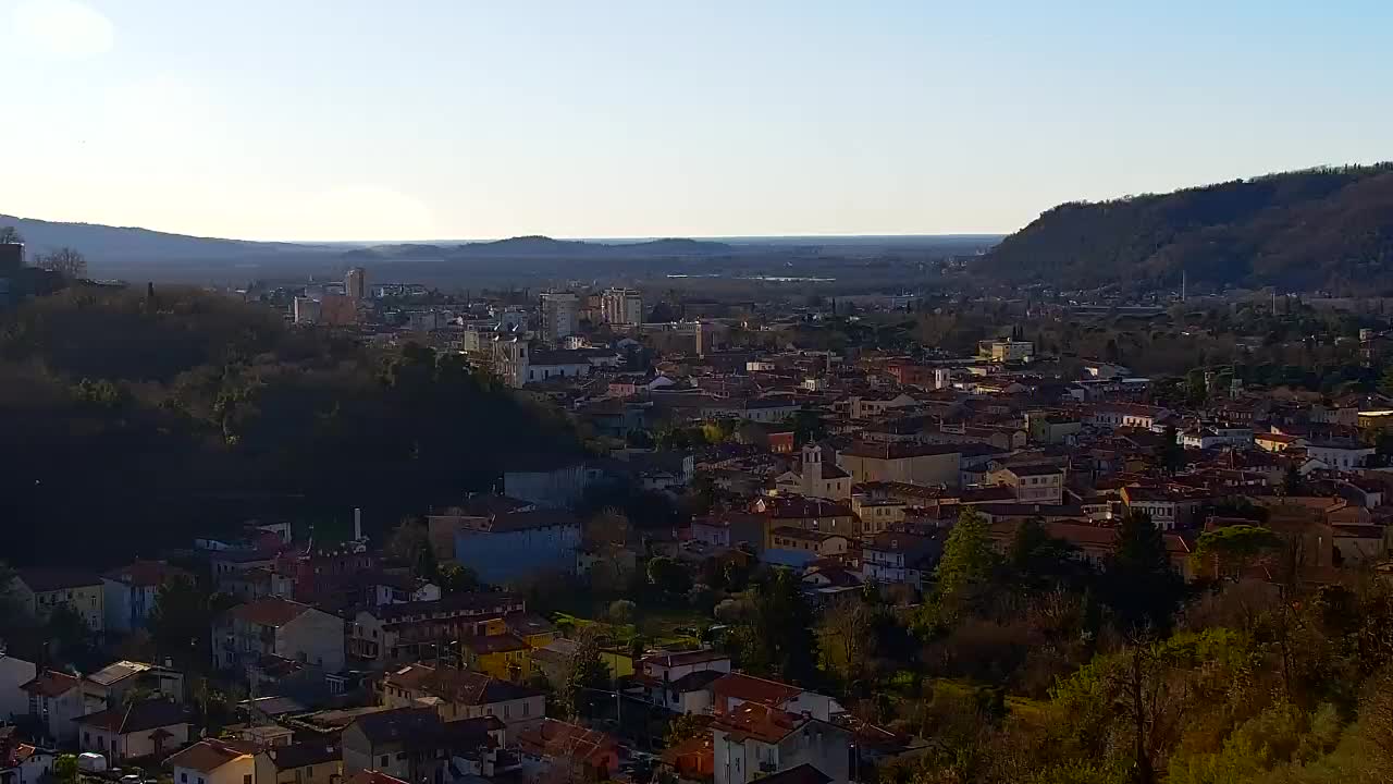 Nova Gorica et Gorizia : Vue Imprenable depuis le Monastère Franciscain de Kostanjevica