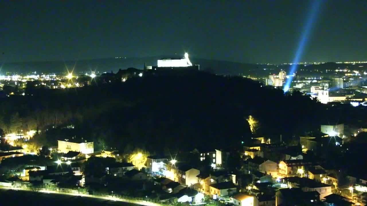 Nova Gorica et Gorizia : Vue Imprenable depuis le Monastère Franciscain de Kostanjevica