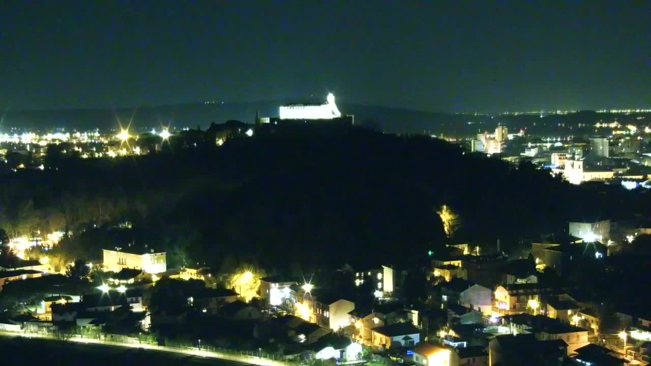 Nova Gorica y Gorizia: Impresionantes Vistas desde el Monasterio Franciscano de Kostanjevica