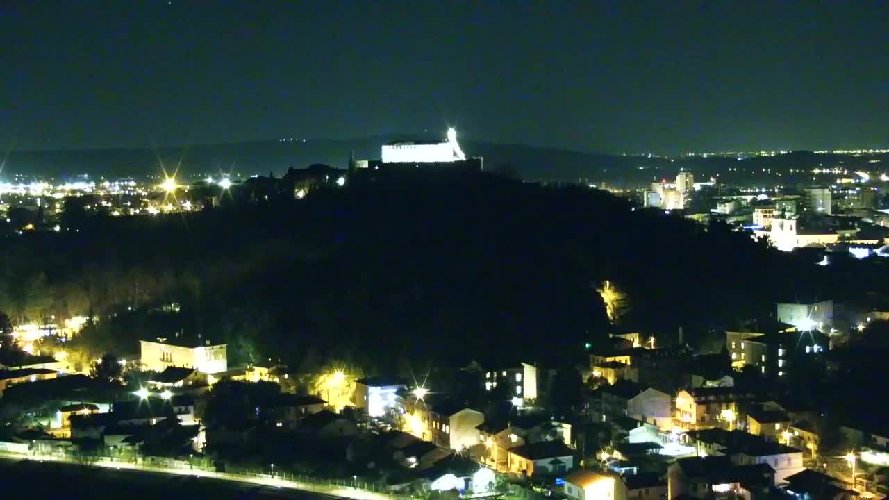 Nova Gorica et Gorizia : Vue Imprenable depuis le Monastère Franciscain de Kostanjevica