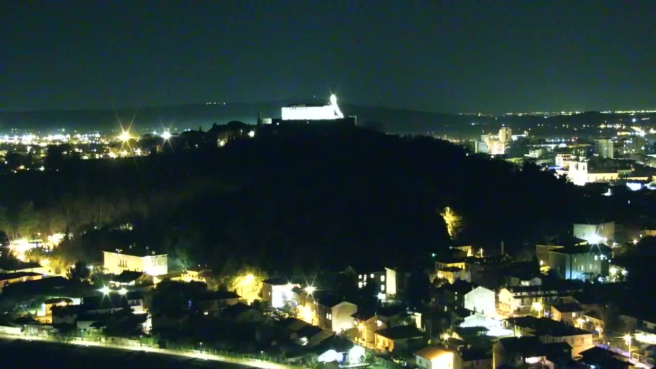 Nova Gorica et Gorizia : Vue Imprenable depuis le Monastère Franciscain de Kostanjevica