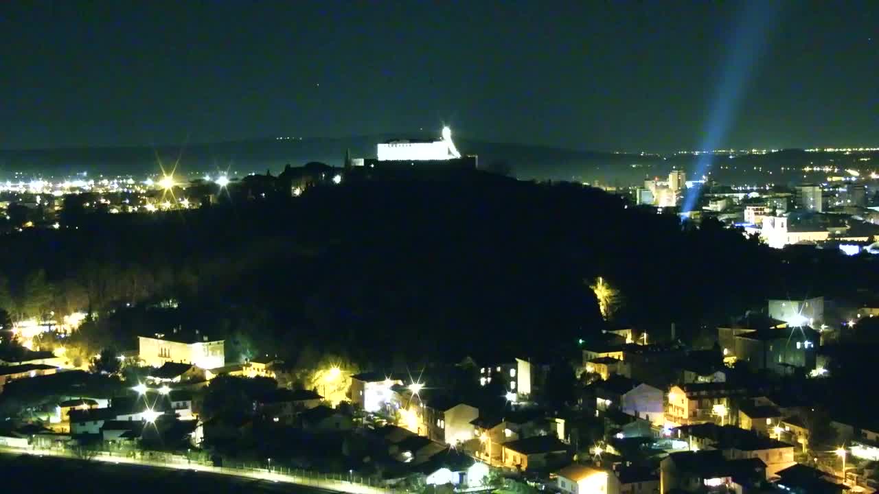 Nova Gorica et Gorizia : Vue Imprenable depuis le Monastère Franciscain de Kostanjevica