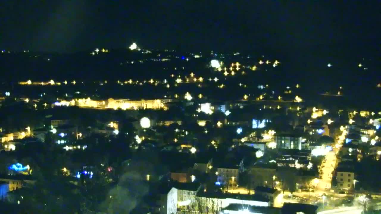 Nova Gorica und Görz: Atemberaubende Aussicht vom Franziskanerkloster Kostanjevica