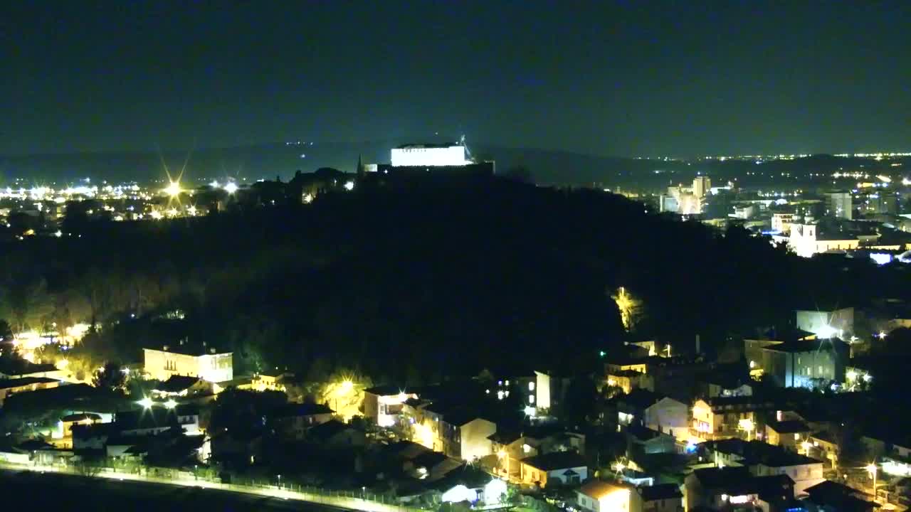 Nova Gorica y Gorizia: Impresionantes Vistas desde el Monasterio Franciscano de Kostanjevica