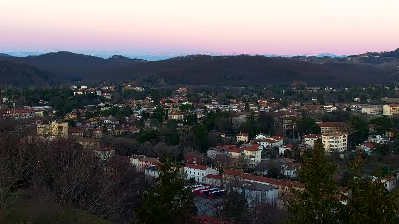 Nova Gorica in Gorica: Čudovit Razgled iz Frančiškanskega Samostana Kostanjevica