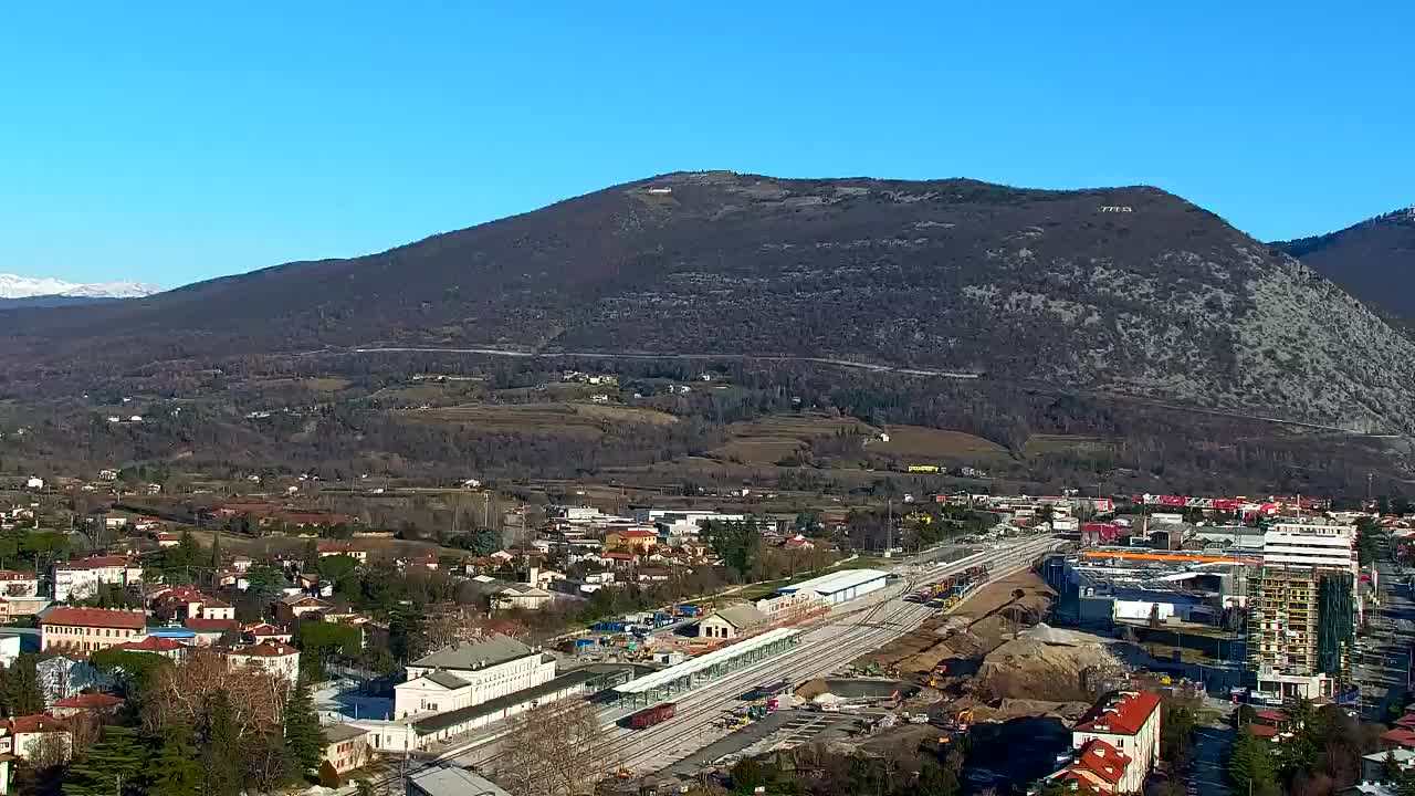 Nova Gorica et Gorizia : Vue Imprenable depuis le Monastère Franciscain de Kostanjevica