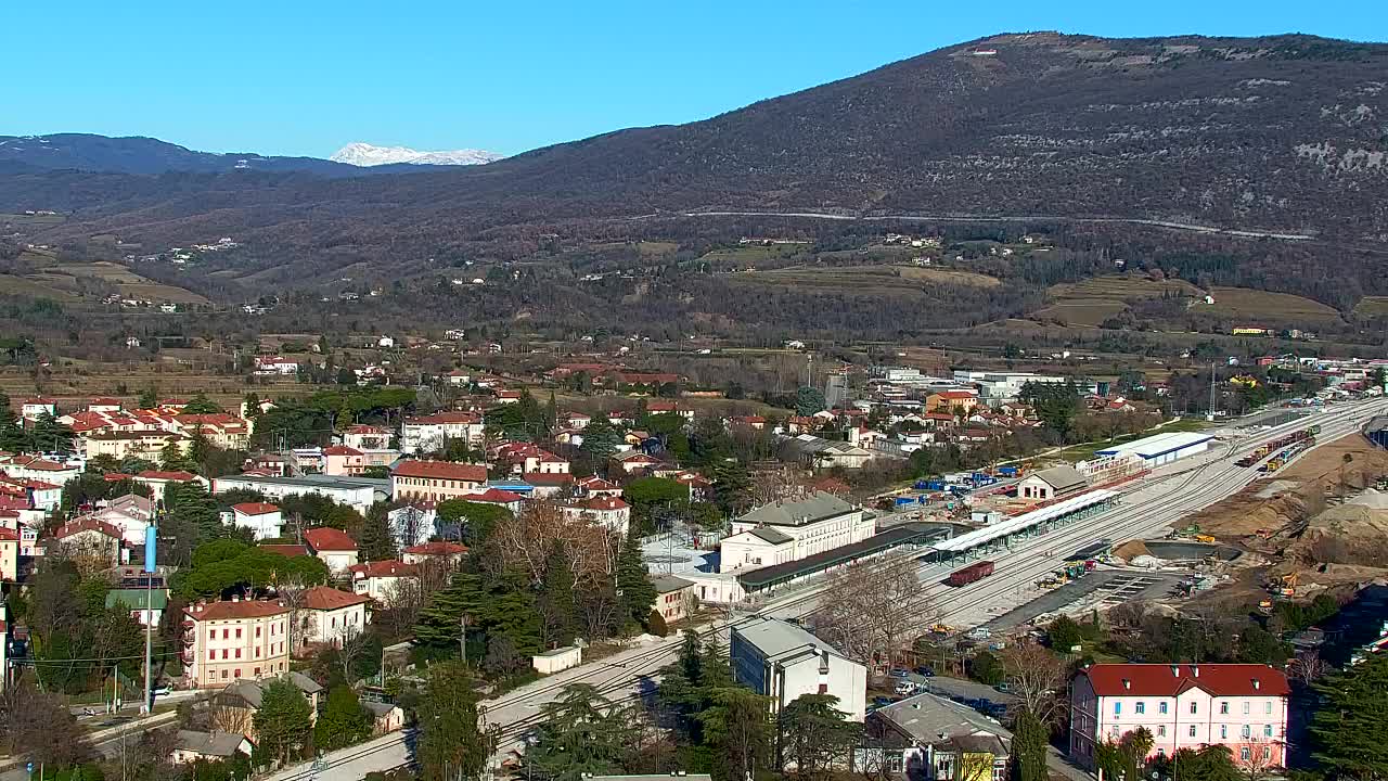 Nova Gorica i Gorica: Prekrasan Pogled iz Franjevačkog Samostana Kostanjevica