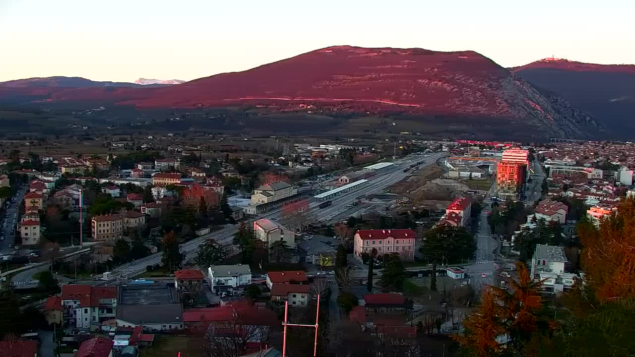 Nova Gorica et Gorizia : Vue Imprenable depuis le Monastère Franciscain de Kostanjevica