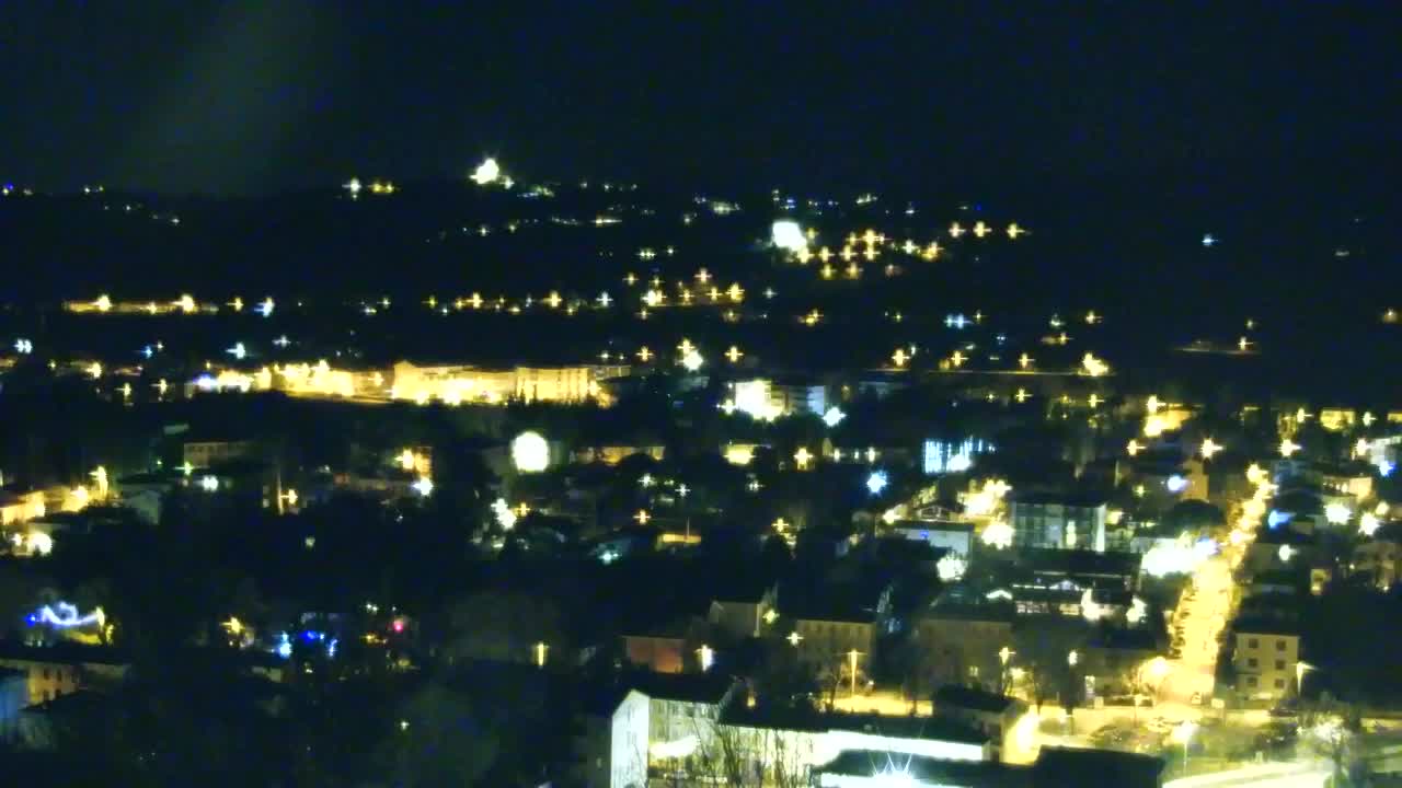 Nova Gorica et Gorizia : Vue Imprenable depuis le Monastère Franciscain de Kostanjevica