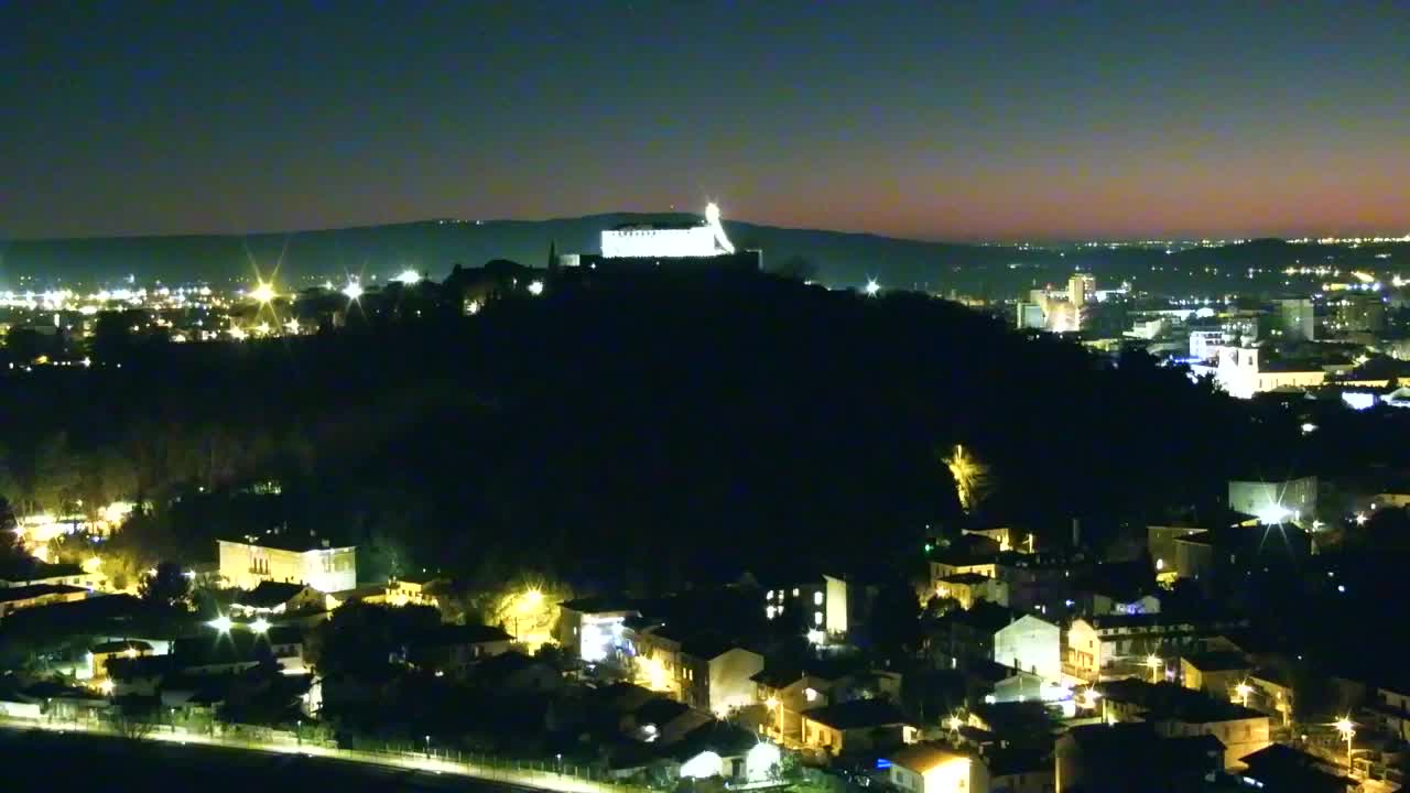 Nova Gorica e Gorizia: Panorama Mozzafiato dal Convento Francescano di Castagnevizza