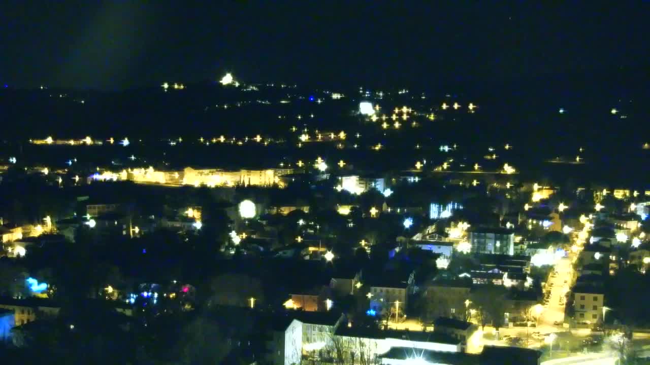 Nova Gorica in Gorica: Čudovit Razgled iz Frančiškanskega Samostana Kostanjevica