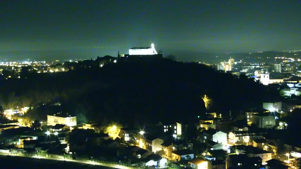 Nova Gorica y Gorizia: Impresionantes Vistas desde el Monasterio Franciscano de Kostanjevica