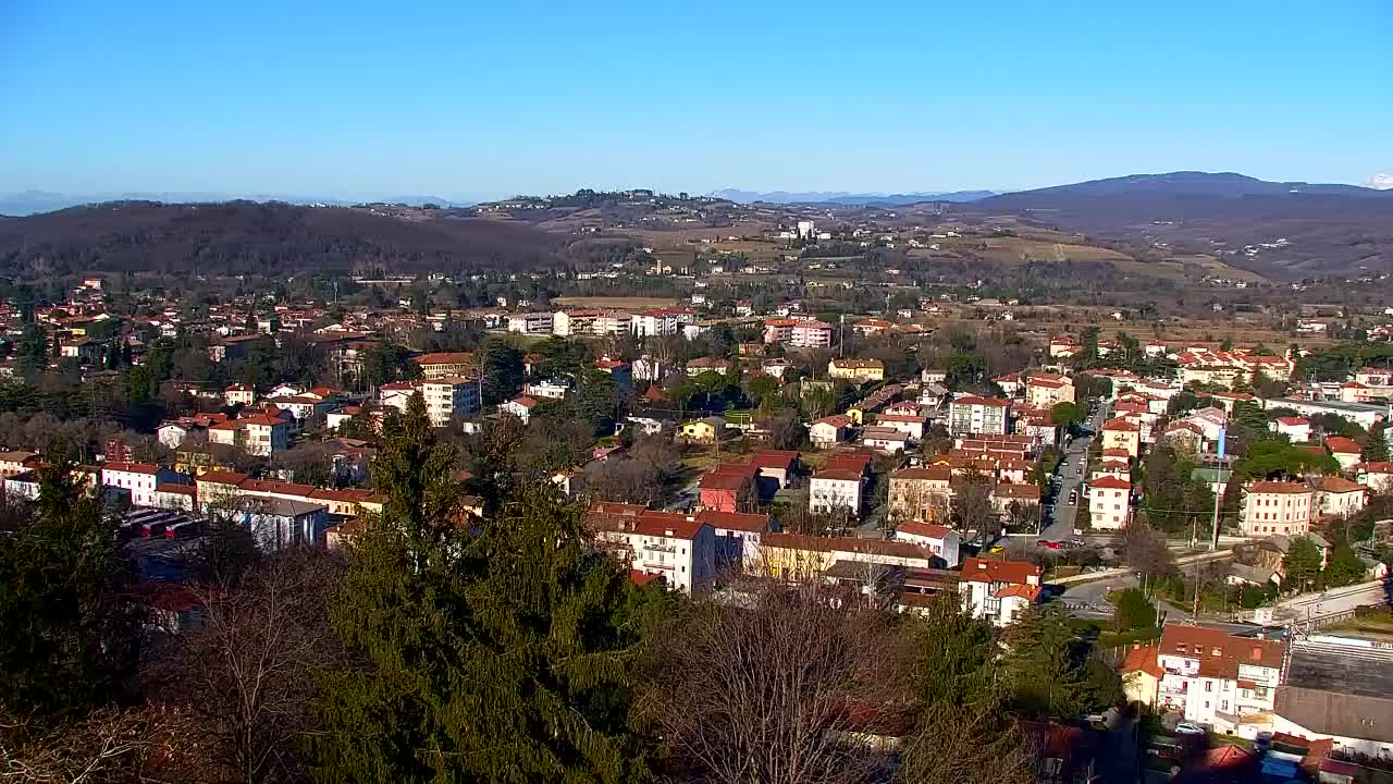 Nova Gorica et Gorizia : Vue Imprenable depuis le Monastère Franciscain de Kostanjevica