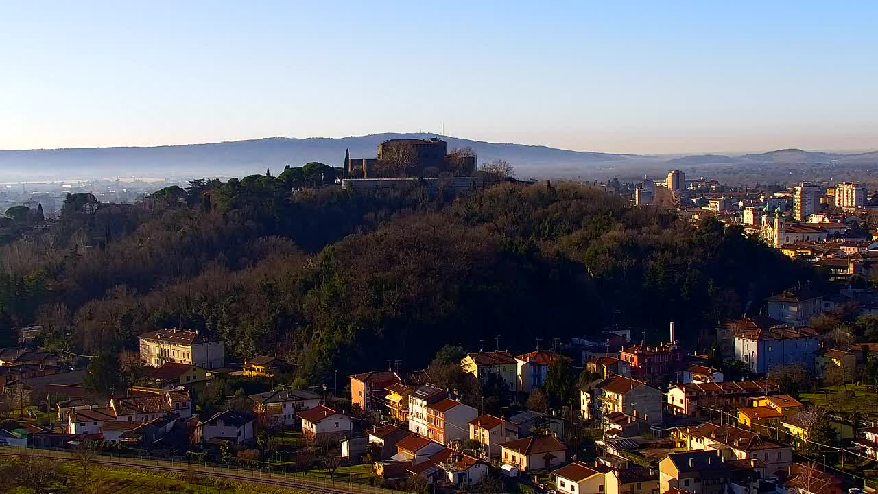 Nova Gorica et Gorizia : Vue Imprenable depuis le Monastère Franciscain de Kostanjevica