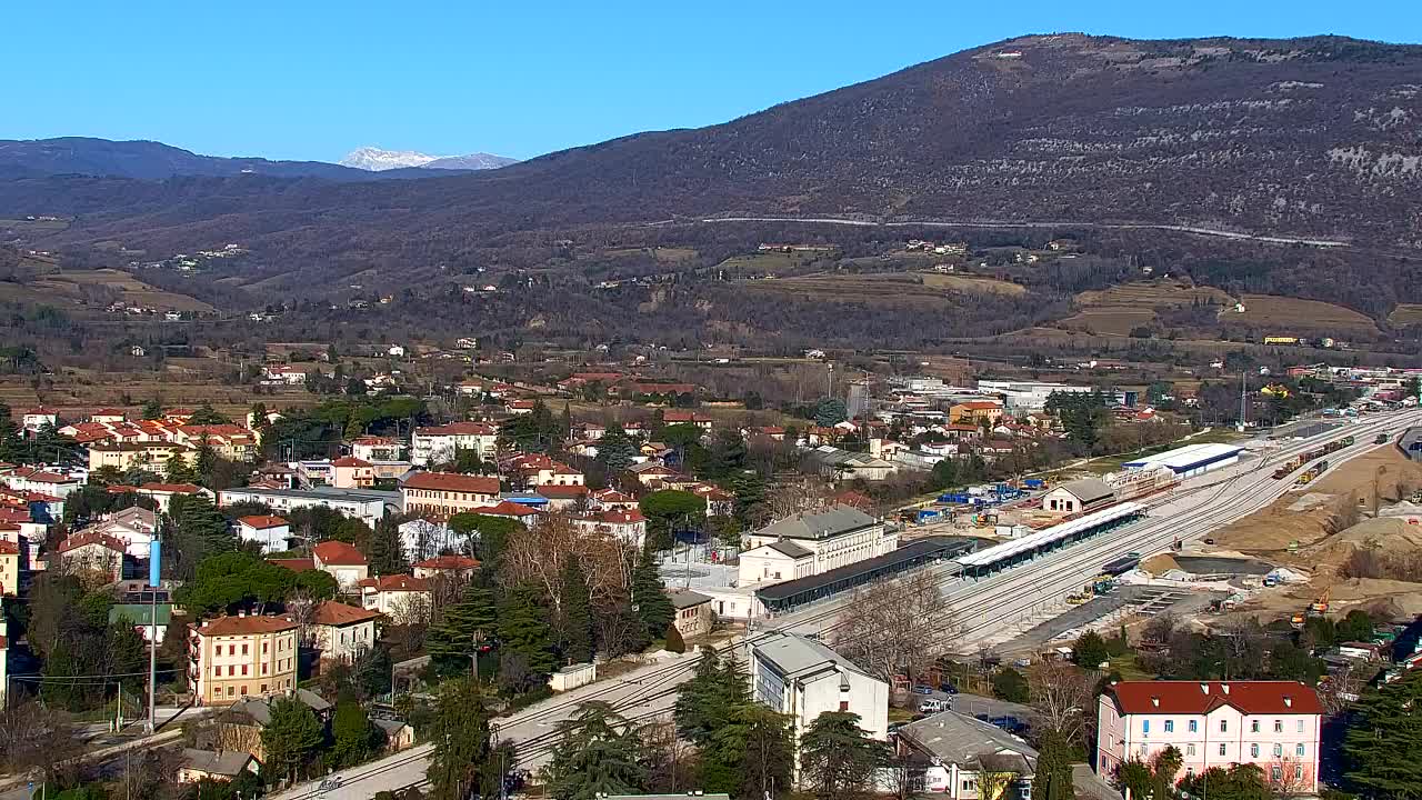 Nova Gorica in Gorica: Čudovit Razgled iz Frančiškanskega Samostana Kostanjevica