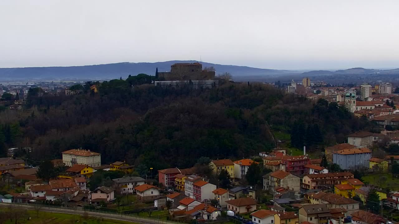 Nova Gorica et Gorizia : Vue Imprenable depuis le Monastère Franciscain de Kostanjevica