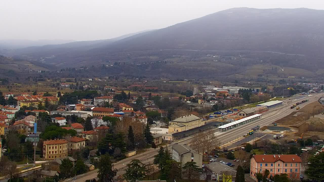 Nova Gorica in Gorica: Čudovit Razgled iz Frančiškanskega Samostana Kostanjevica