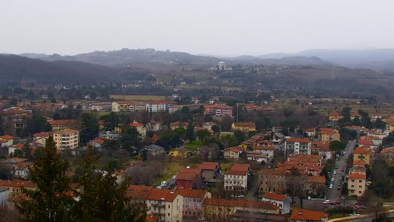 Nova Gorica in Gorica: Čudovit Razgled iz Frančiškanskega Samostana Kostanjevica