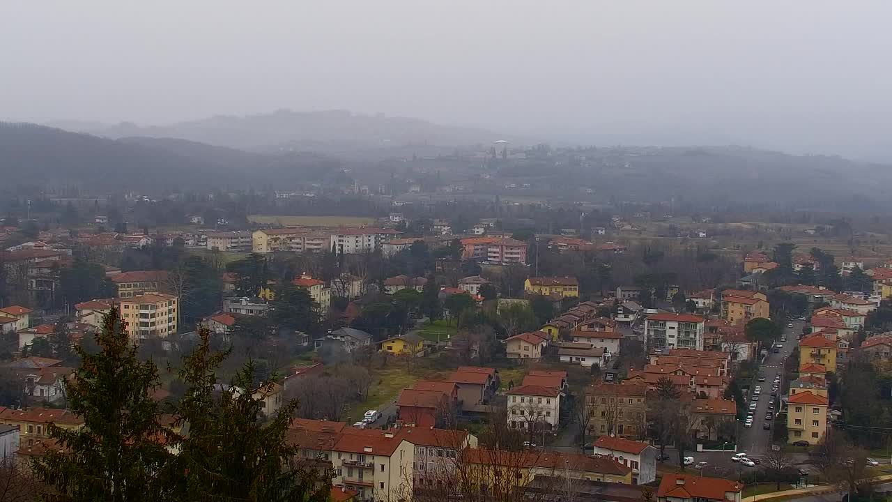 Nova Gorica in Gorica: Čudovit Razgled iz Frančiškanskega Samostana Kostanjevica