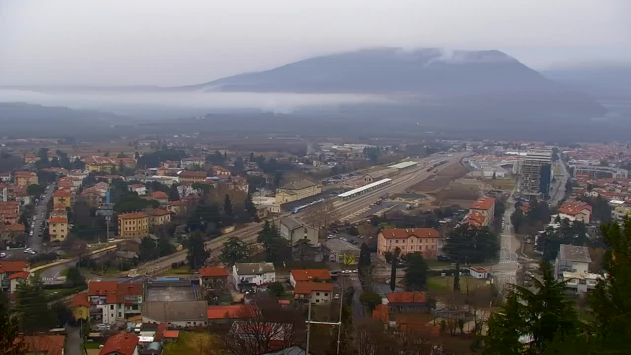 Nova Gorica et Gorizia : Vue Imprenable depuis le Monastère Franciscain de Kostanjevica