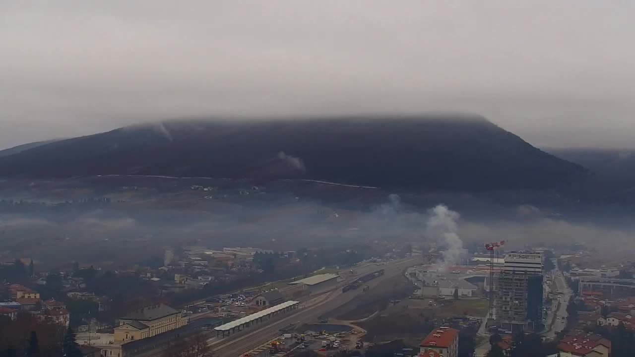 Nova Gorica et Gorizia : Vue Imprenable depuis le Monastère Franciscain de Kostanjevica