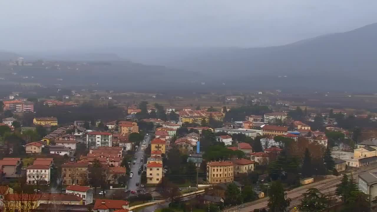 Nova Gorica i Gorica: Prekrasan Pogled iz Franjevačkog Samostana Kostanjevica