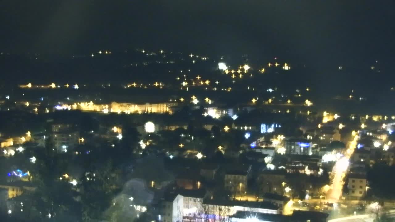 Nova Gorica et Gorizia : Vue Imprenable depuis le Monastère Franciscain de Kostanjevica