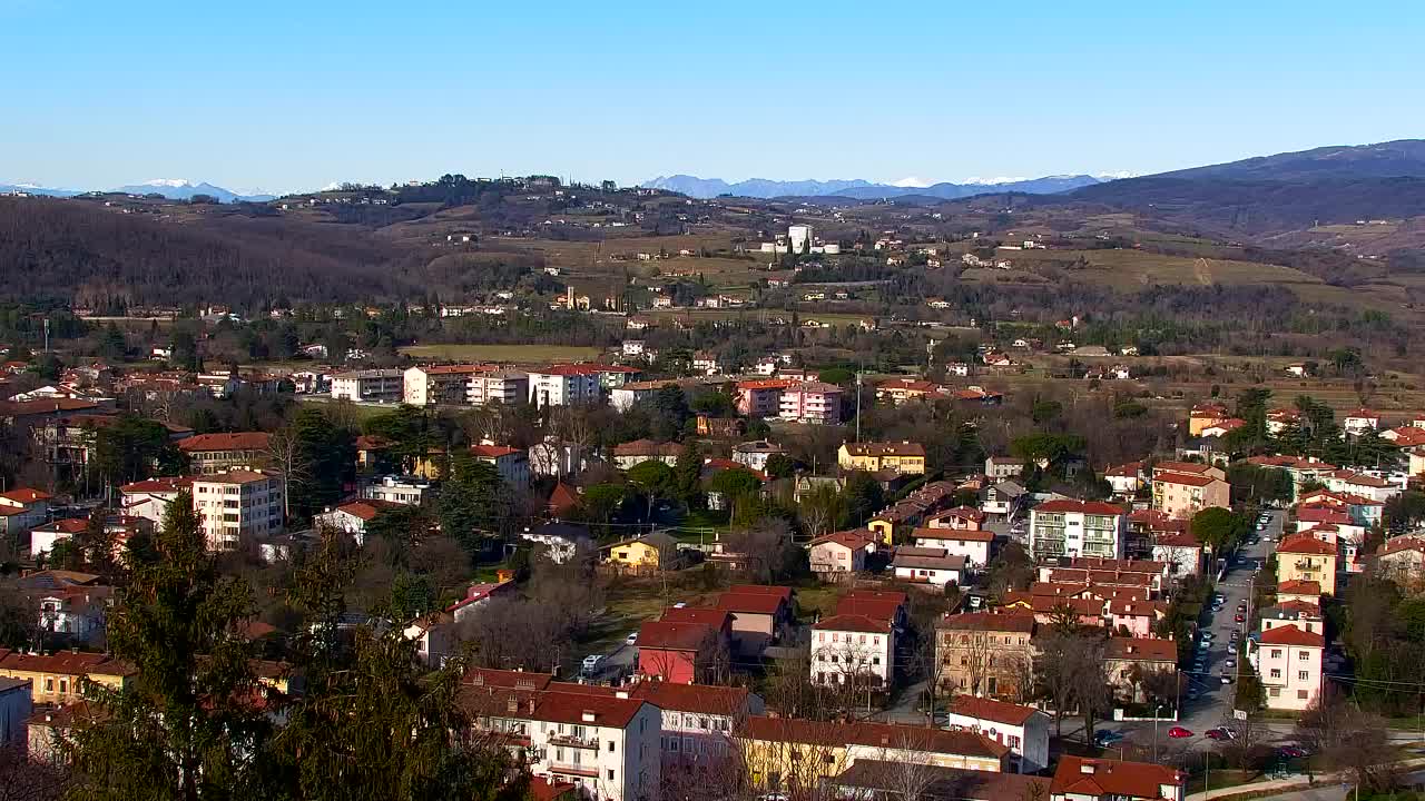 Nova Gorica in Gorica: Čudovit Razgled iz Frančiškanskega Samostana Kostanjevica