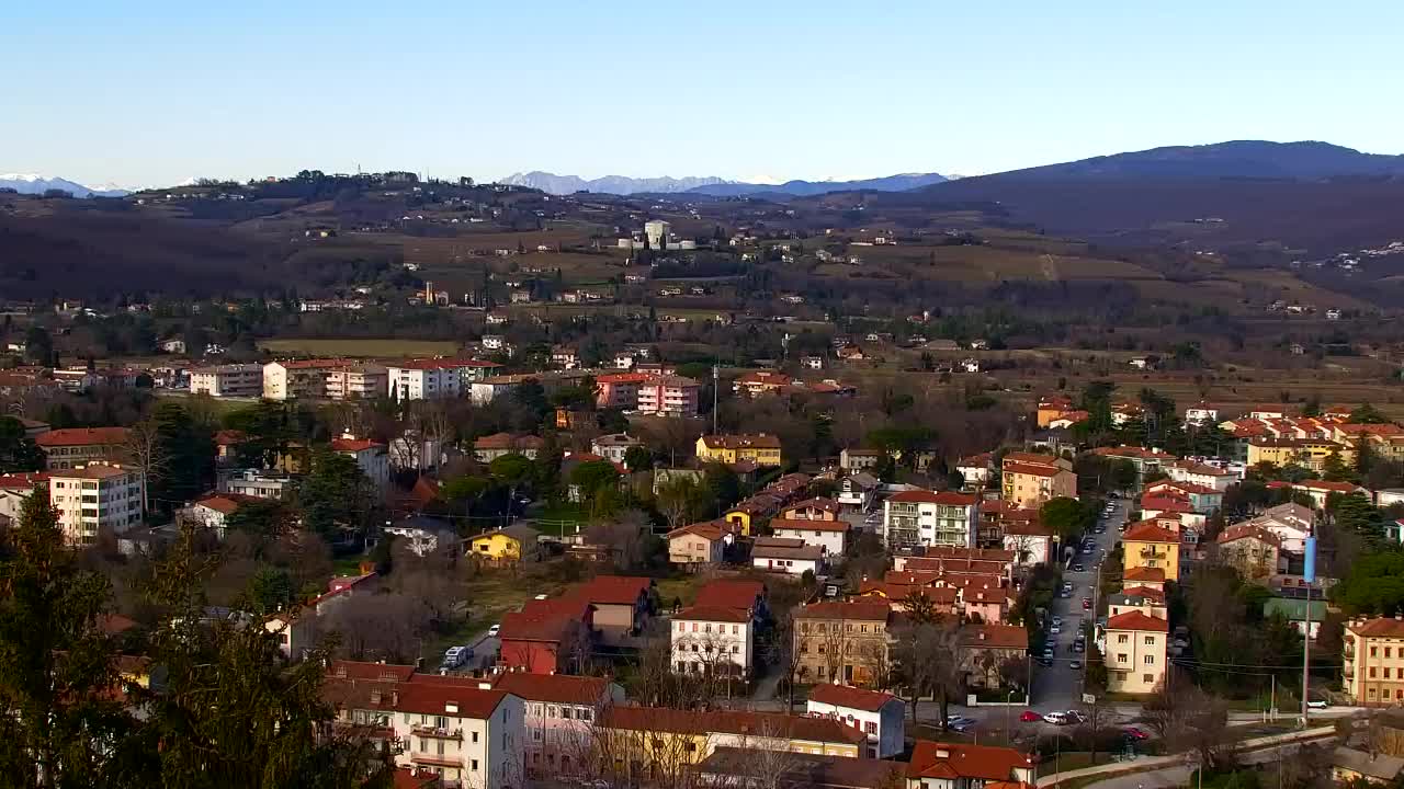 Nova Gorica et Gorizia : Vue Imprenable depuis le Monastère Franciscain de Kostanjevica