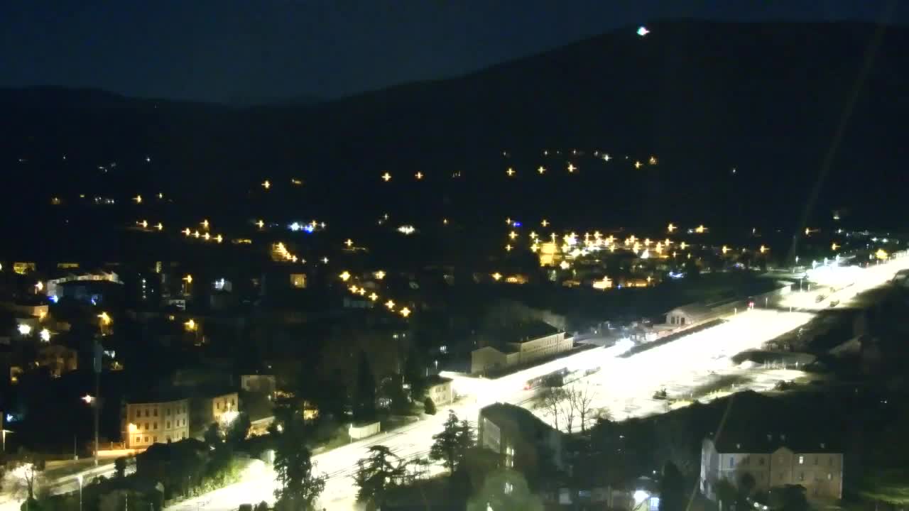 Nova Gorica et Gorizia : Vue Imprenable depuis le Monastère Franciscain de Kostanjevica