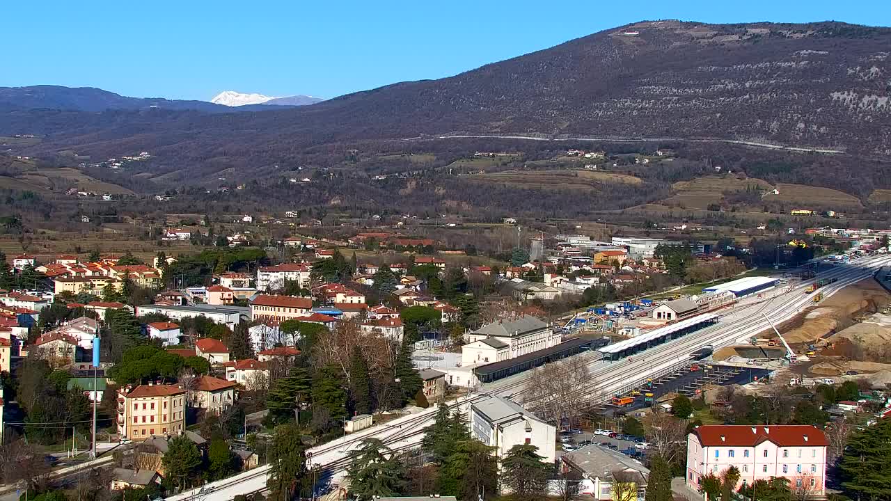 Nova Gorica in Gorica: Čudovit Razgled iz Frančiškanskega Samostana Kostanjevica