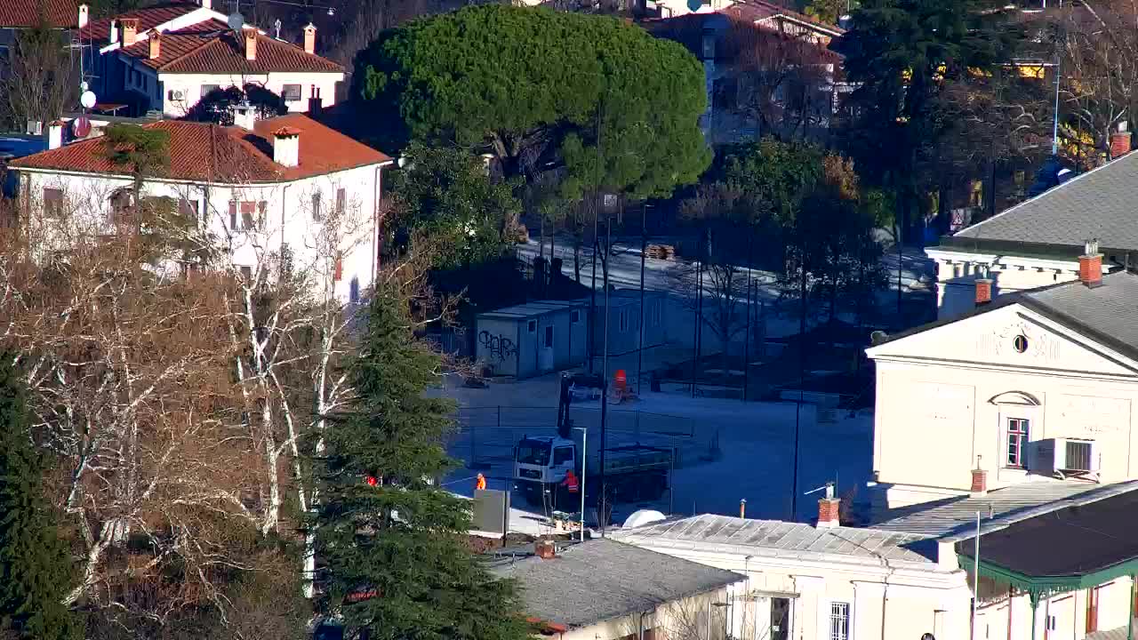 Nova Gorica et Gorizia : Vue Imprenable depuis le Monastère Franciscain de Kostanjevica