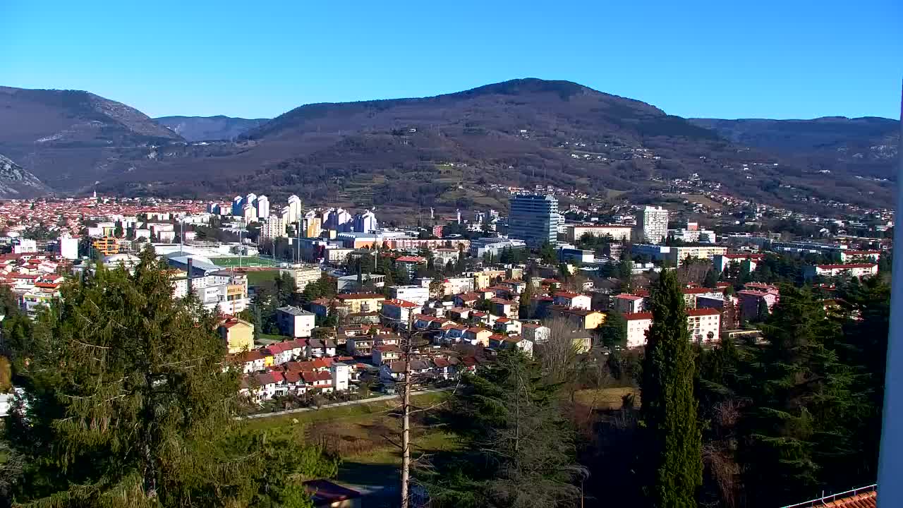 Nova Gorica in Gorica: Čudovit Razgled iz Frančiškanskega Samostana Kostanjevica