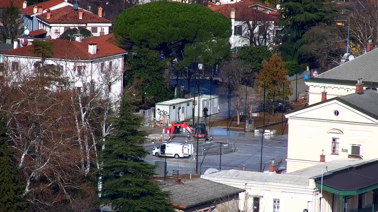 Nova Gorica et Gorizia : Vue Imprenable depuis le Monastère Franciscain de Kostanjevica