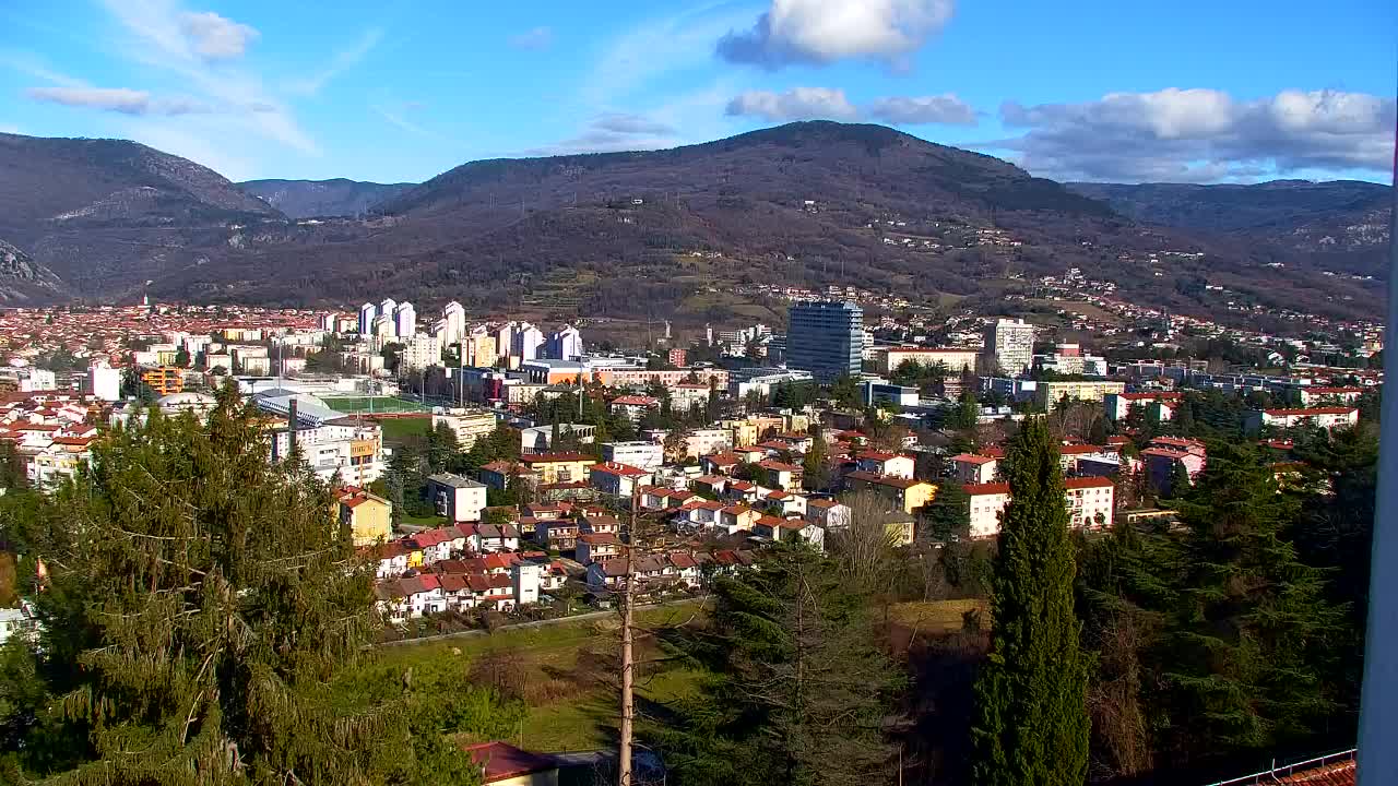 Nova Gorica i Gorica: Prekrasan Pogled iz Franjevačkog Samostana Kostanjevica