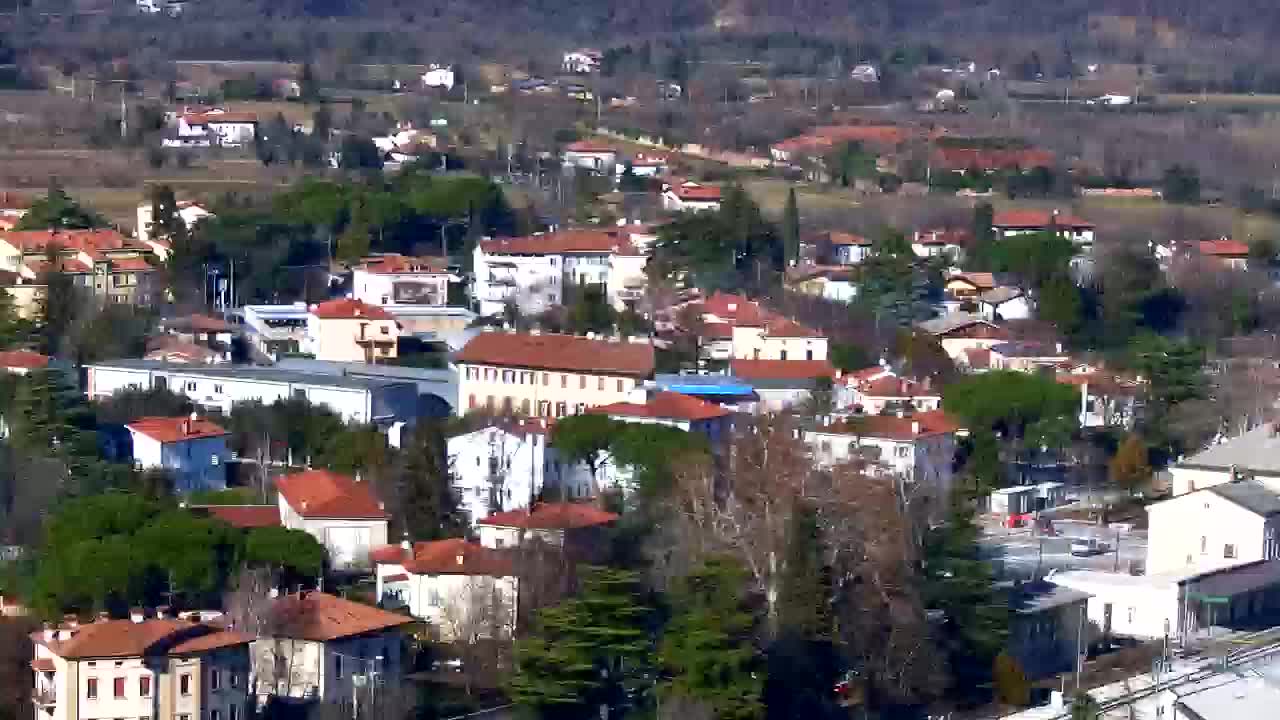 Nova Gorica i Gorica: Prekrasan Pogled iz Franjevačkog Samostana Kostanjevica